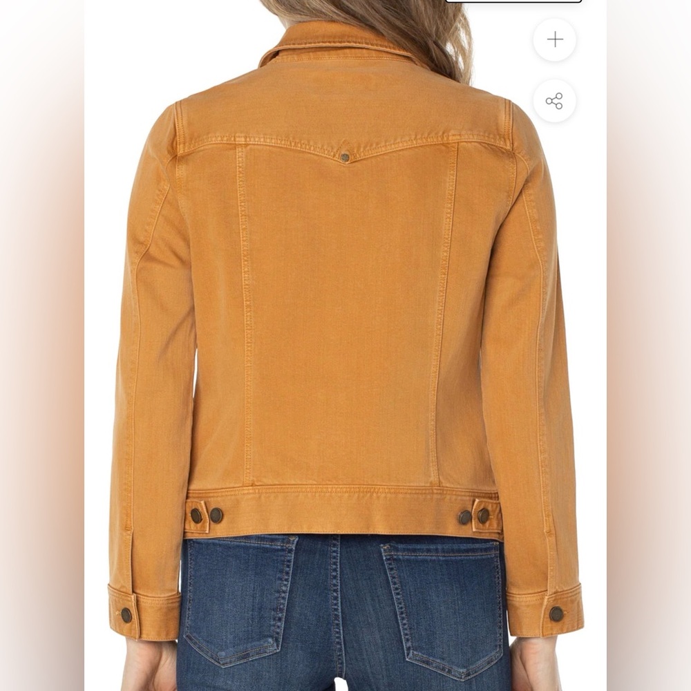 LIVERPOOL JEAN JACKET / AMBER DAWN, sz XL - Picture 2 of 11